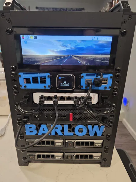 Tấm mặt nạ hỗ trợ cổng USB cho Raspberry Pi 5 (10-inch rack mount) - Image 3