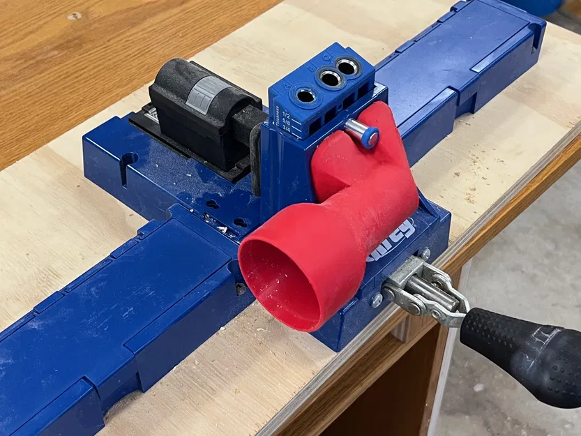 Đầu nối hút bụi cho Kreg Pocket Hole - Image 1