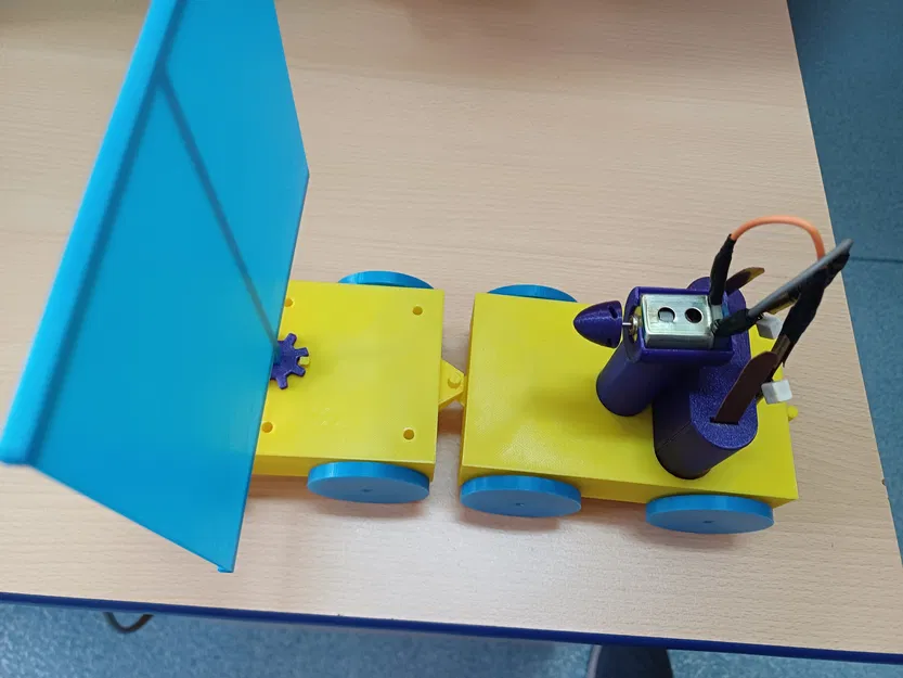 Xe đẩy Newton - Dụng cụ thí nghiệm Định luật 3 Newton - Image 4