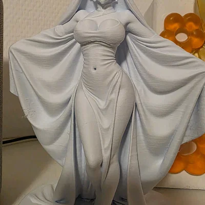 Mô hình 3D thiên thần quyến rũ trong dải lụa - Confidence Angel in Silk