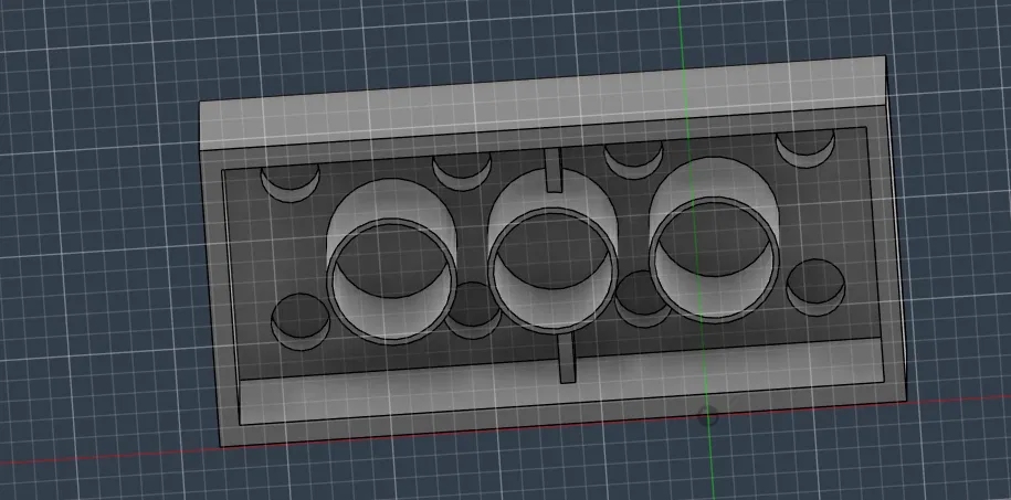 Mô hình gạch nhựa lắp ráp (Lego Brick) in 3D - Image 1