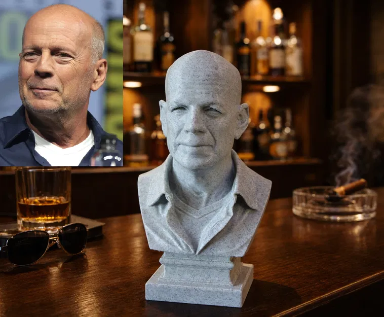 Tượng bán thân Walter Bruce Willis – Mô hình in 3D - Image 1