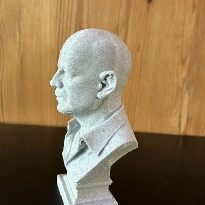 Tượng bán thân Walter Bruce Willis – Mô hình in 3D