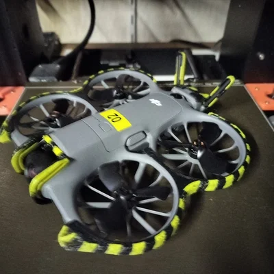 Bộ bảo vệ DJI Neo 2 Armour - Phụ kiện in 3D sọc vằn chống va đập