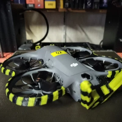 Bộ bảo vệ DJI Neo 2 Armour - Phụ kiện in 3D sọc vằn chống va đập