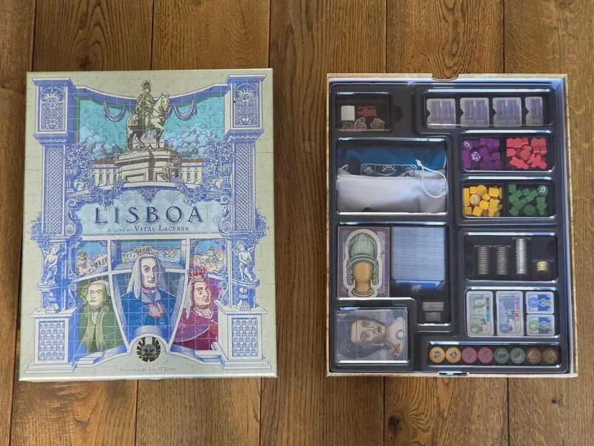 Bộ tổ chức bàn cờ (Board Game Organizer) - Lisboa - Image 1
