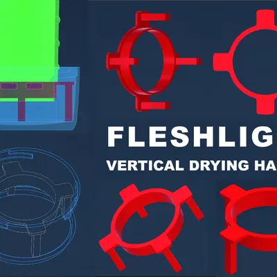 GIÁ TREO DỌC FLESHLIGHT - DỄ DÀNG LÀM KHÔ