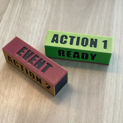 ISS Vanguard - Token đánh dấu Section và lượt chơi