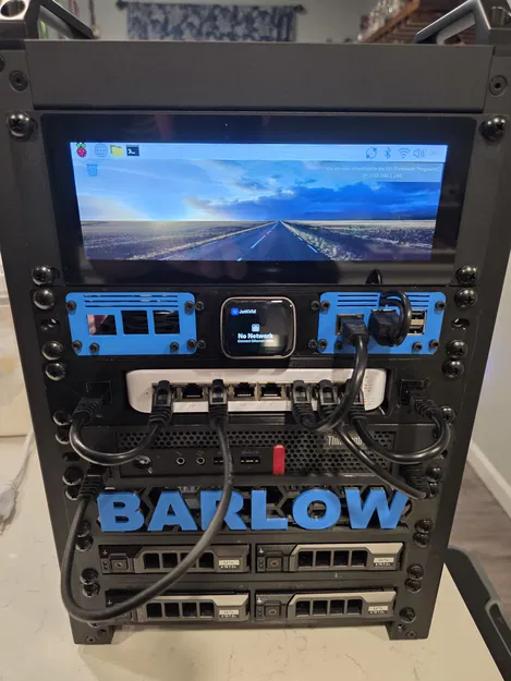 Tấm Plate gắn JetKVM cho khung Raspberry Pi 10 inch chuyên nghiệp - Image 1