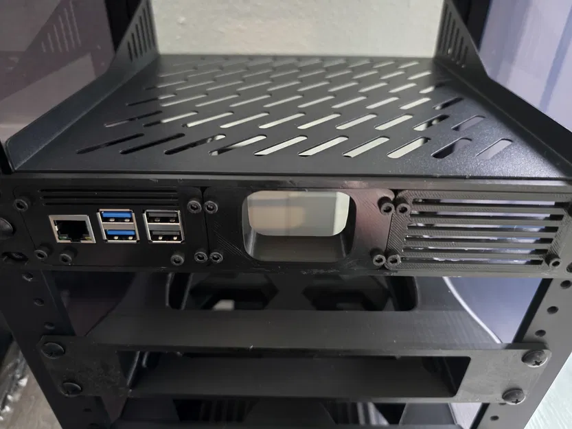 Tấm Plate gắn JetKVM cho khung Raspberry Pi 10 inch chuyên nghiệp - Image 2