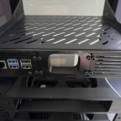 Tấm Plate gắn JetKVM cho khung Raspberry Pi 10 inch chuyên nghiệp