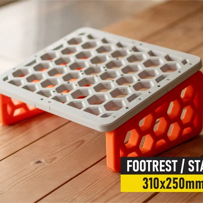 Chân đế/Kệ gác chân - 310x250mm (In được trên máy in nhỏ)
