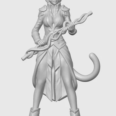 Alien Cat-Girl #01: Nữ chiến binh pháp sư ngoài hành tinh