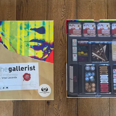 Bộ khay tổ chức bàn chơi The Gallerist (Board Game Organizer)