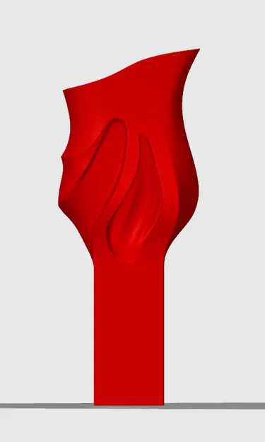 Bình Hoa Minimalist Dáng Chảy - Image 1