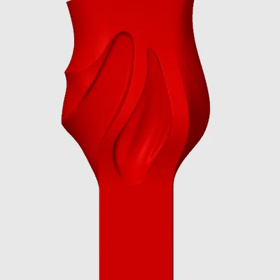 Bình Hoa Minimalist Dáng Chảy