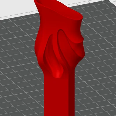 Bình Hoa Minimalist Dáng Chảy