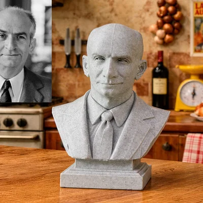 Tượng bán thân Louis Germain David de Funès de Galarza