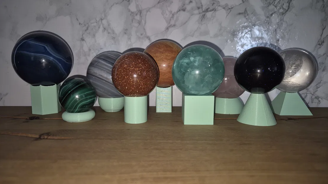 Đế trưng bày quả cầu pha lê - Image 1