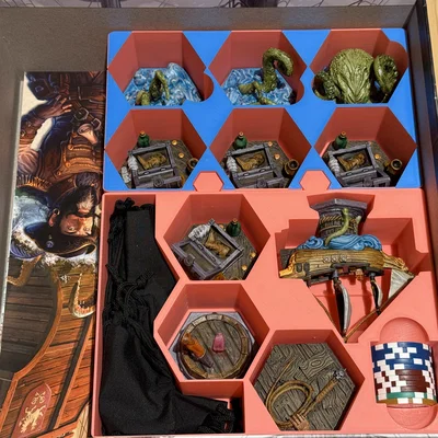 Khay đựng Deluxe cho bộ game Feed the Kraken