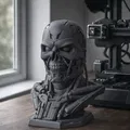 T‑800 Endo Skull bust - Mô hình đầu lâu Kẻ Hủy Diệt - Thumbnail 1