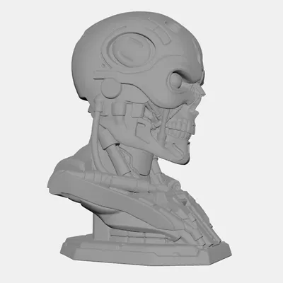 T‑800 Endo Skull bust - Mô hình đầu lâu Kẻ Hủy Diệt