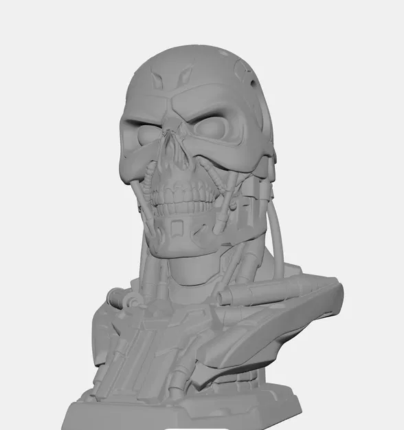 T‑800 Endo Skull bust - Mô hình đầu lâu Kẻ Hủy Diệt - Image 5