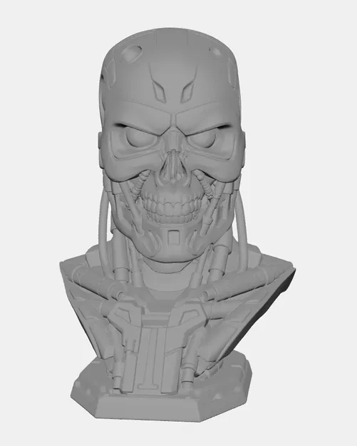 T‑800 Endo Skull bust - Mô hình đầu lâu Kẻ Hủy Diệt - Image 7
