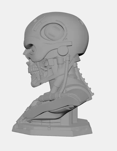 T‑800 Endo Skull bust - Mô hình đầu lâu Kẻ Hủy Diệt - Image 8