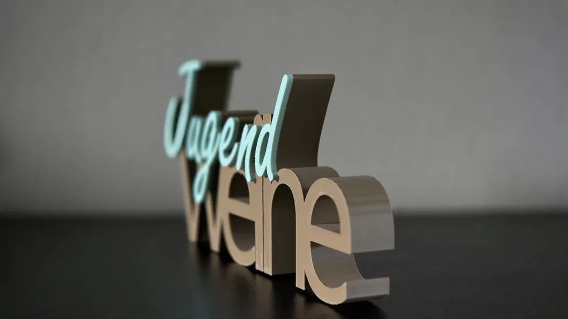 Chữ trang trí Jugendweihe hai tầng – Thiết kế hiện đại - Image 2