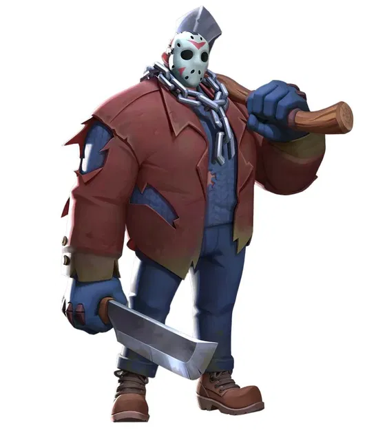 Mô hình 3D Jason Voorhees - Nhân vật kinh dị Friday the 13th - Image 1