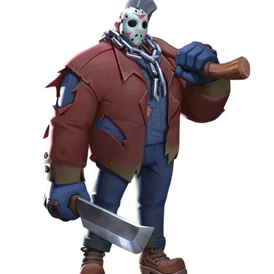 Mô hình 3D Jason Voorhees - Nhân vật kinh dị Friday the 13th