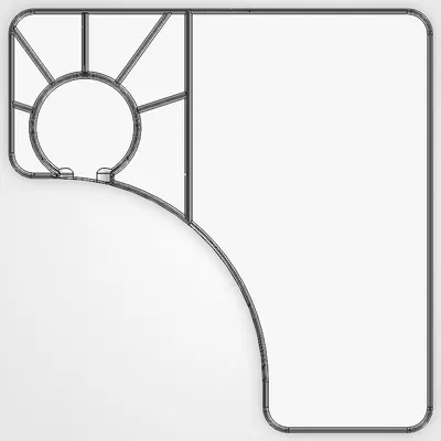 Khay Đựng Đồ Phòng Tắm Đa Năng In 3D (Bathroom Organizer)