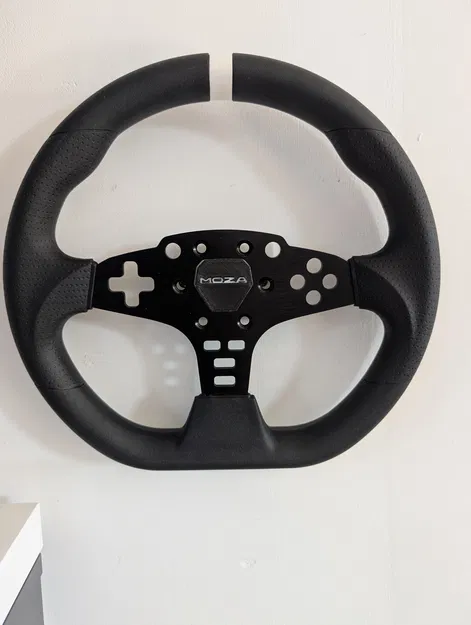 Giá treo tường cho vô lăng Moza R3 ES - Giải pháp gọn gàng cho Sim Racing - Image 2