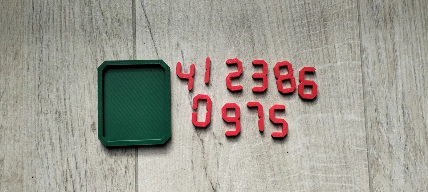 Bộ xếp hình con số 3D (Number Puzzle) phiên bản bỏ túi độc đáo - Image 1