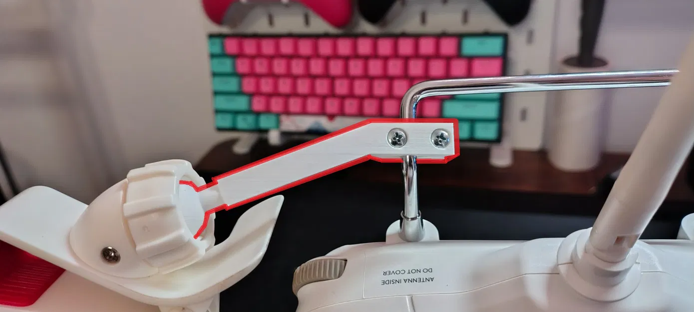 Ngàm giữ điện thoại cho tay cầm điều khiển DJI Phantom 3 Standard - Image 1