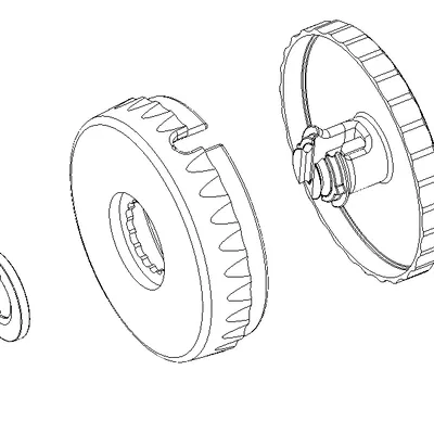 Bộ cuộn dây cáp USB phong cách bánh quy nhỏ gọn