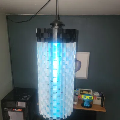 Ngàm giữ chụp đèn 3D V2 - Tùy chỉnh khoảng cách bóng đèn