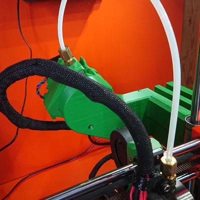 Prusa Mini - Bản cải tiến ngàm gắn Extruder (Almost Centered Extruder)