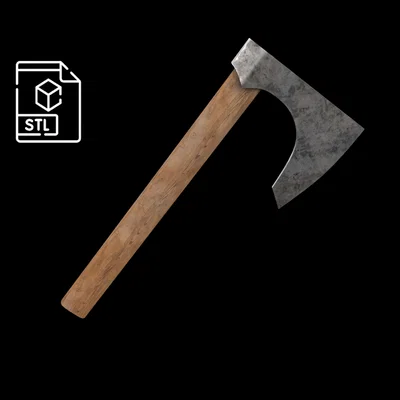 Rìu Trung Cổ (Medieval Axe) - Phụ kiện Cosplay