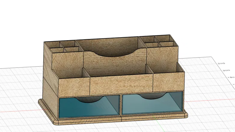 Khay đựng đồ đa năng Organizer GT546 cho bàn làm việc ngăn nắp - Image 1