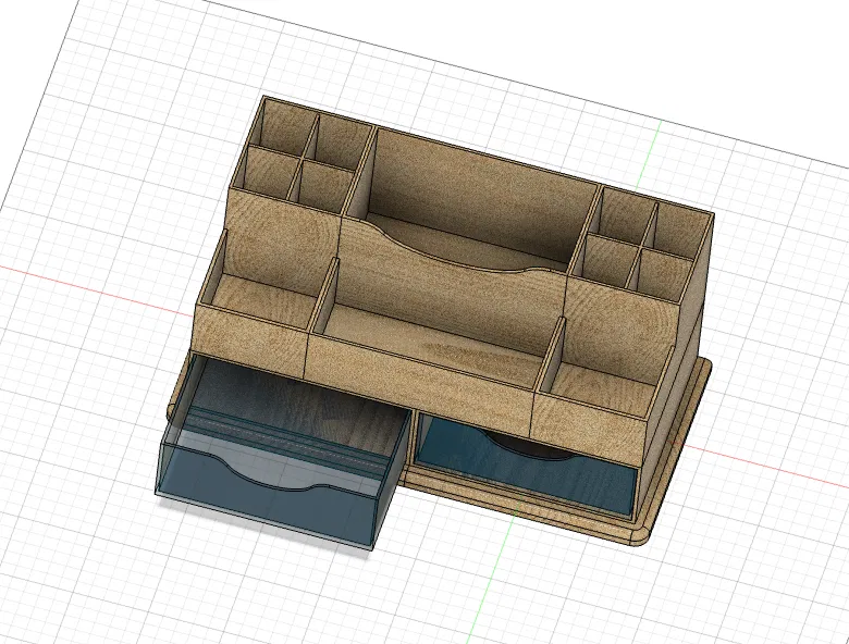 Khay đựng đồ đa năng Organizer GT546 cho bàn làm việc ngăn nắp - Image 2