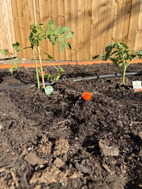 Đầu phun tưới cây đơn giản, bền bỉ | Thiết kế cọc cắm ống 1/4 inch - Image 4