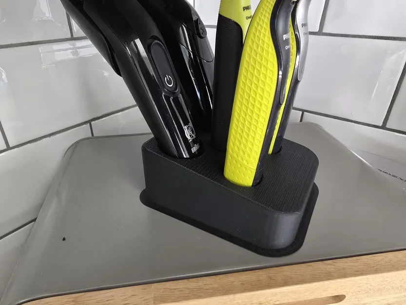 Kệ để dao cạo râu Philips OneBlade và máy tỉa râu 3D - Image 1