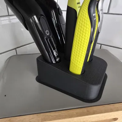 Kệ để dao cạo râu Philips OneBlade và máy tỉa râu 3D