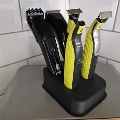 Kệ để dao cạo râu Philips OneBlade và máy tỉa râu 3D