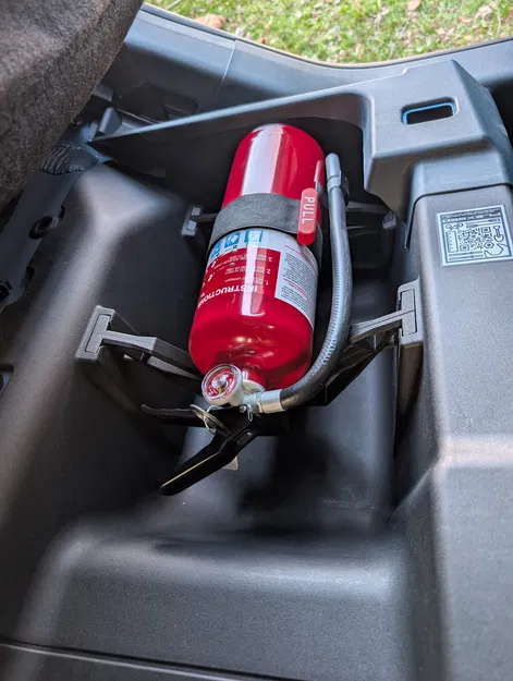 Giá đỡ bình chữa cháy FITS dưới ghế xe Ford Maverick - Image 4