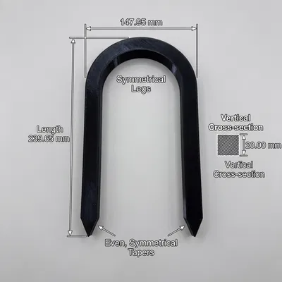 Cọc cố định ống thoát nước (Downspout Extension Stake)