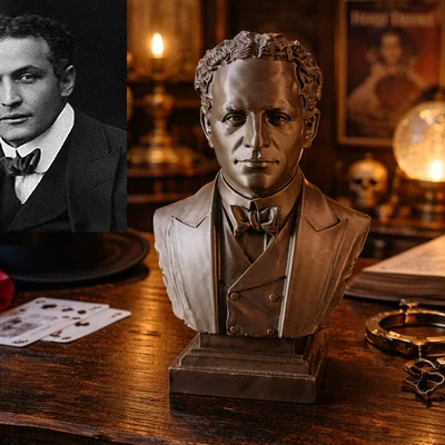 Tượng bán thân Harry Houdini (Ehrich Weisz)