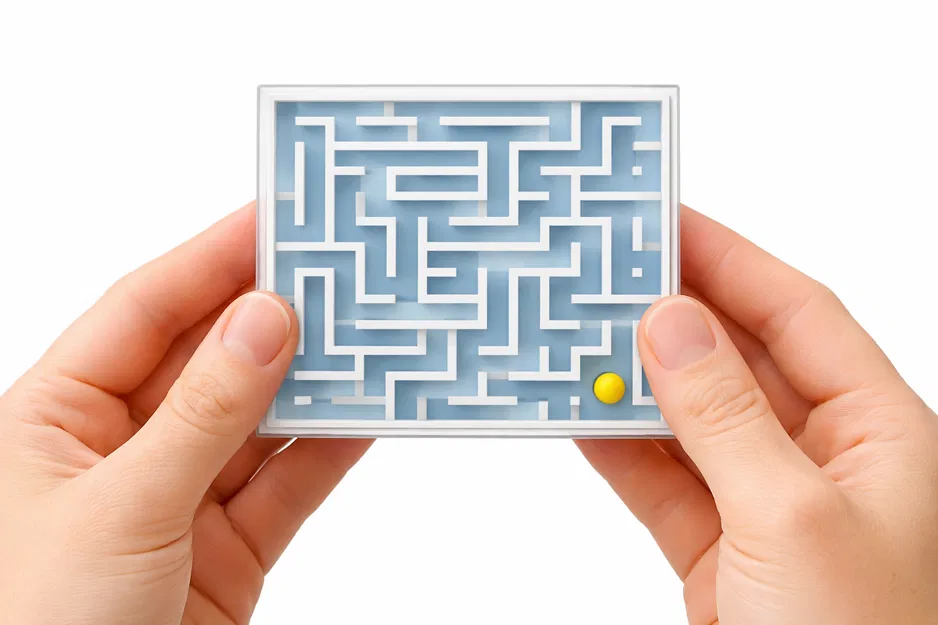 Mô hình mê cung 3D Borwo Bub Maze - Đồ chơi xả stress độc đáo - Image 1